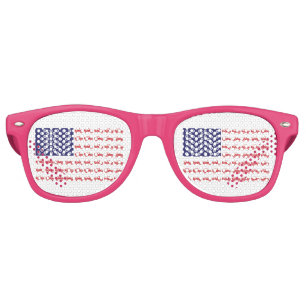 4-Wheel-Flag-Final Retro Sunglasses