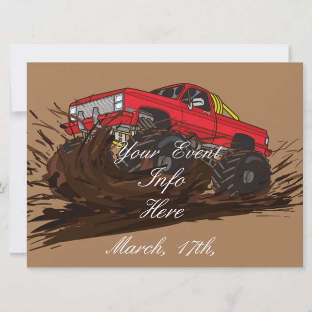 4-wheeler mud truck Thunder_Cove (Front)