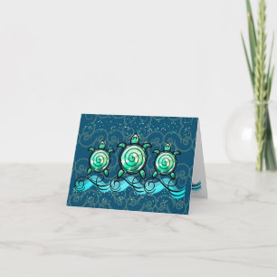 4"x5.6" Turtle Trio Note Card