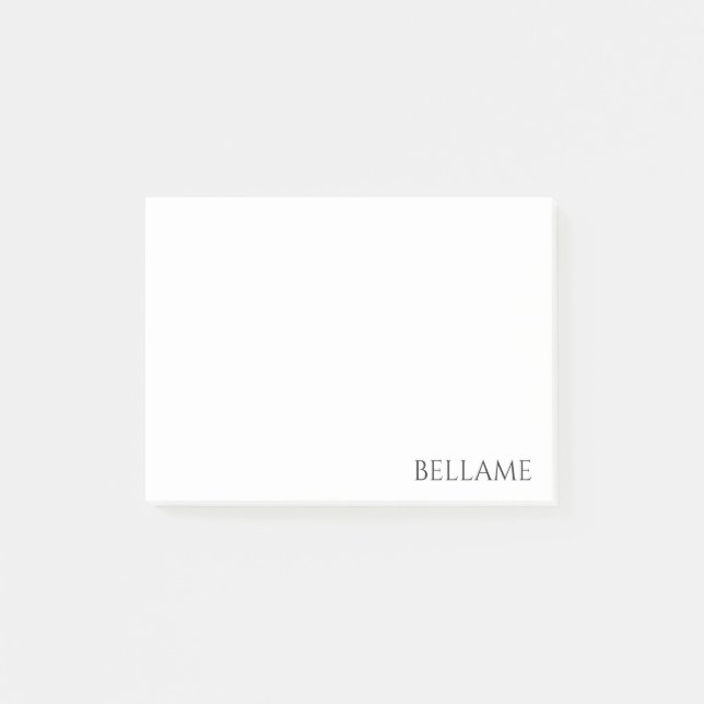 4" x 3" Post It Notes (Front)