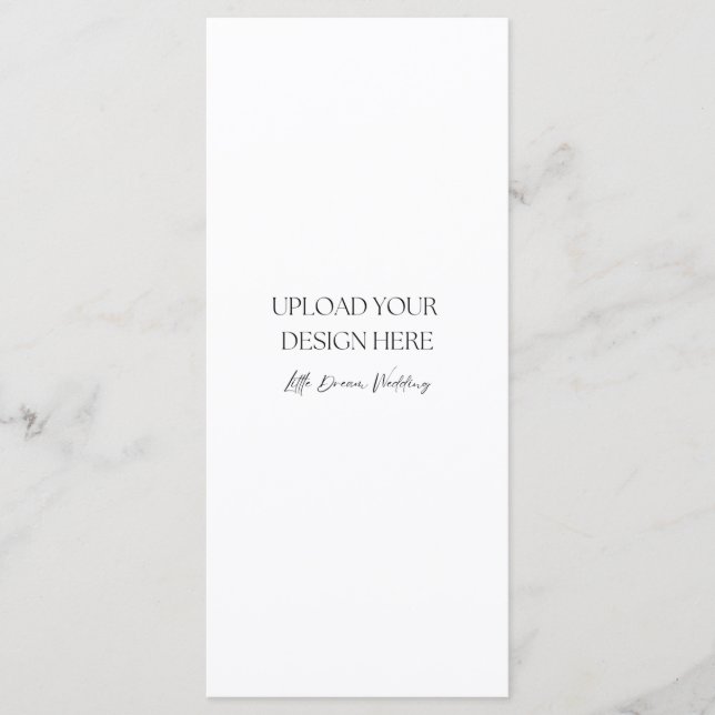 4 x 9 inch Semi-Gloss Double Sided Card (Front)