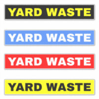 4 Yard Waste (For Bins Bags) Garbage Or Trash Can