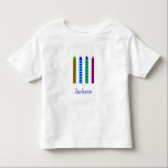 4 Year Old Boy T-Shirt<br><div class="desc">Fun and simple way to celebrate your little boys birthday, can he count the candles? Image shows bold greens, blues and reds which is perfect for any little boy. Alter the text to say whatever you like - a name, a phrase. Use the Customise It button to change text or...</div>