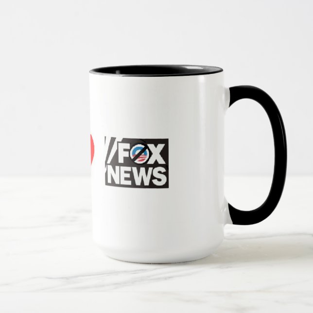 4a.I LOVE FoxNews Mug (Right)