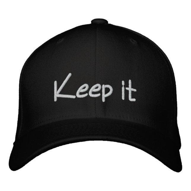 4A SET (Keep it) Custom Baseball Cap (Front)