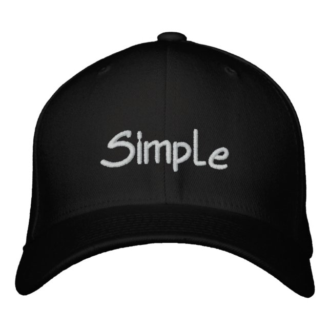4A SET (Simple) Custom Baseball Cap (Front)