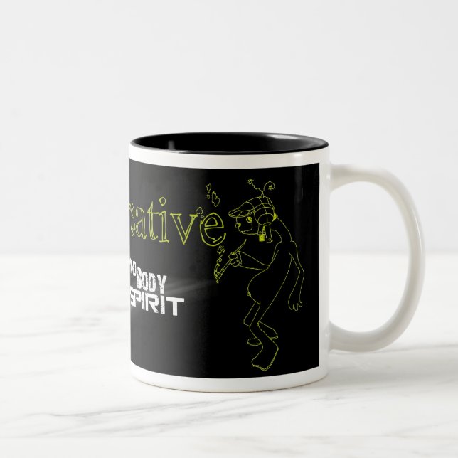 4Art Two-Tone Coffee Mug (Right)