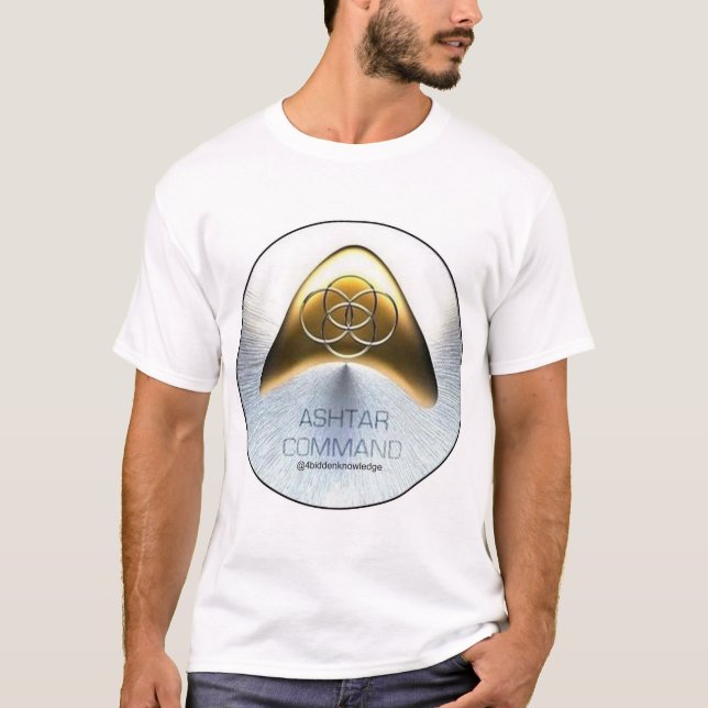 4biddenknowledge Ashtar Command T-Shirt (Front)