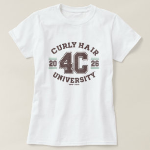 4C Curly Hair Texture Appreciation Custom T-shirt