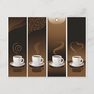 4CupsCoffee Postcard