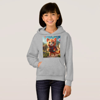 4D photo complete of red cat cute