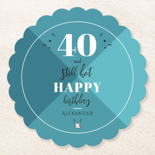 4O and still hot Paper Coaster