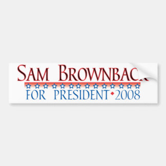 4prez-brownback bumper sticker