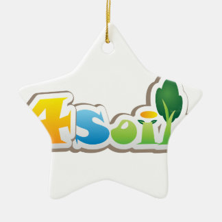 4Soils Logo Branded Products Ceramic Ornament