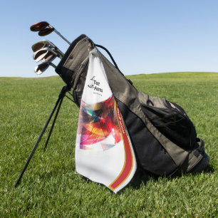 4Tee Acres Multi-colour Personalised Golf Towels