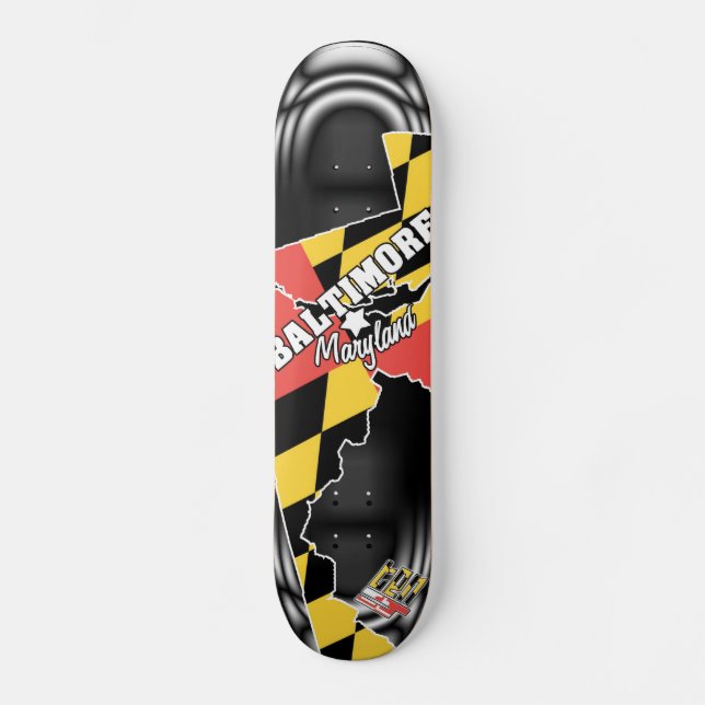 4ten: Baltimore, Maryland 2 Skateboard (Front)