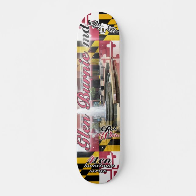 4ten: Hometown (Rob White) Skateboard (Front)