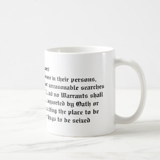 4th Amendment Coffee Mug