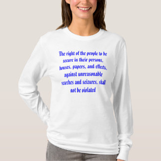 4th Amendment/TSA Shirt