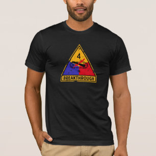 4th Armoured Division "Breakthrough" Grunge T-Shirt
