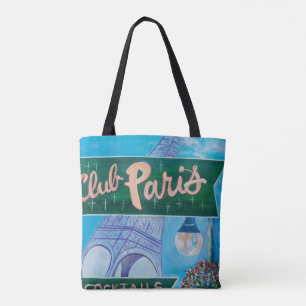 4th Ave. Marquee & Club Paris Icon Tote Bag