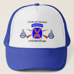 4TH BATTALION 31ST INFANTRY 10TH MOUNTAIN HAT