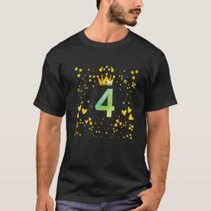 4th birthday anniversaries T-Shirt