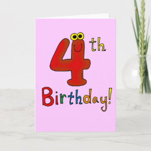 4th Birthday! Card