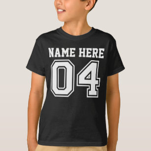 4th Birthday (Customisable Kid's Name) T-Shirt
