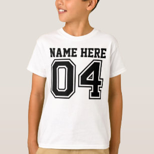 4th Birthday (Customizable Kid's Name) T-Shirt