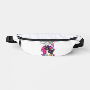 4th Birthday Unicorn Monster Truck Birthday Party  Bum Bags