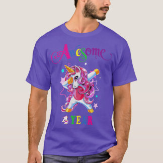 4th Birthday Unicorn T-Shirt