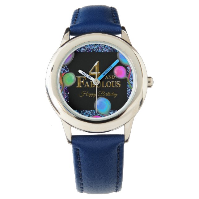 4th  Birthday  Watch (Front)