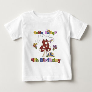 4th Bug Birthday Tshirts and Gifts