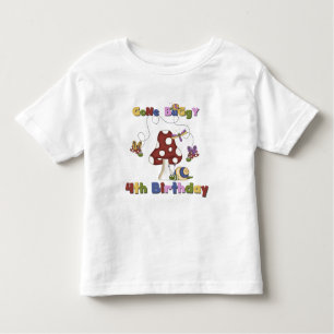 4th Bug Birthday Tshirts and Gifts