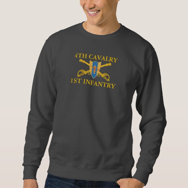 4TH CAVALRY 1ST INFANTRY SWEATSHIRT (Front)