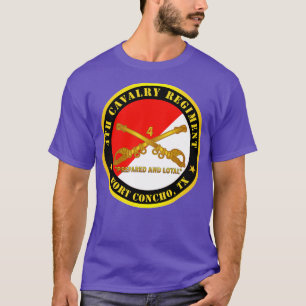 4th Cavalry Regiment Fort Concho TX Prepared and L T-Shirt
