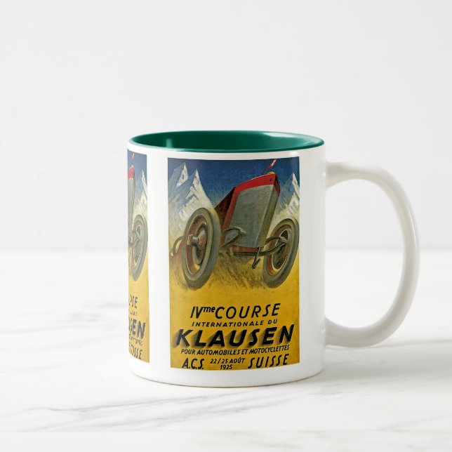 4th Course Internationale du Klausen Two-Tone Coffee Mug (Right)