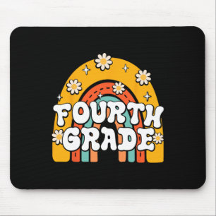 4th Fourth Grade First Day School Back To School T Mouse Pad
