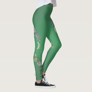 4th Fruit & Floral Anniversary Leggings