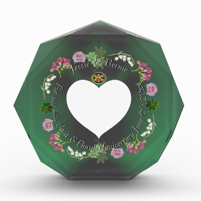 4th Fruit & Floral Anniversary  Photo Block (Front)