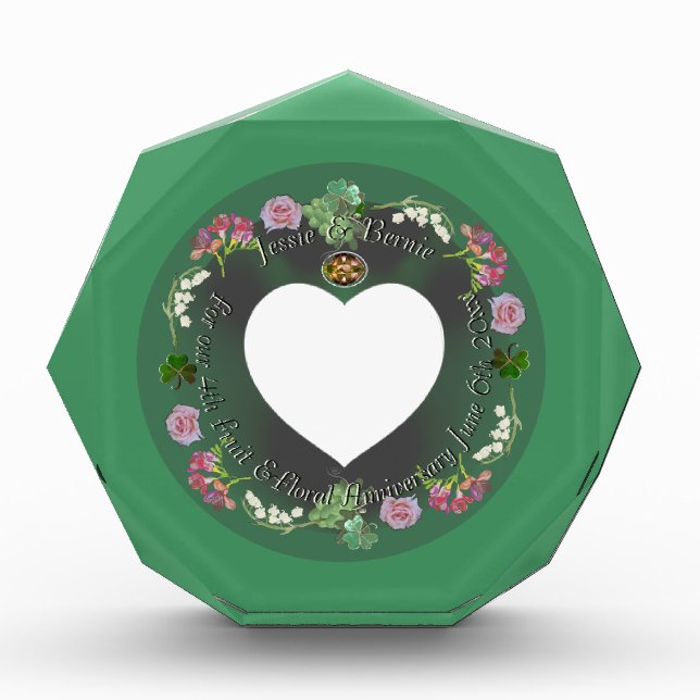 4th Fruit & Floral Anniversary  Photo Block (Front)