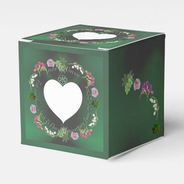 4th Fruit & Floral Favour Box (Front Side)