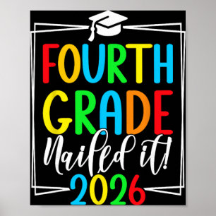 4th Grade 2026 Fourth Grade Graduation _1 Poster