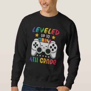 4th Grade Gamer First Day Of School Student Gift Sweatshirt