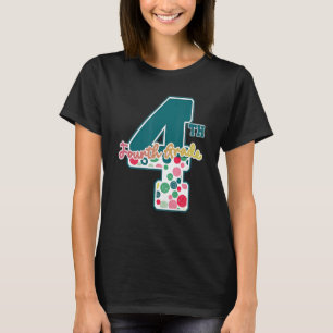 4Th Grade In Green Dots Its A Good Day To Teach Ti T-Shirt
