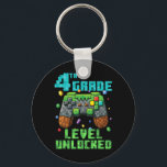 4th Grade Level Unlocked Gamer Controller Back To  Key Ring<br><div class="desc">4th Grade Level Unlocked Gamer Controller Back To School</div>