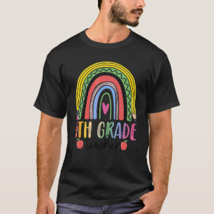 4th Grade Rainbow Teacher Team Fourth Grade Squad  T-Shirt
