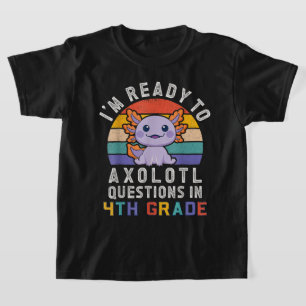 4th Grade Ready – Cute Back to School Character  T-Shirt