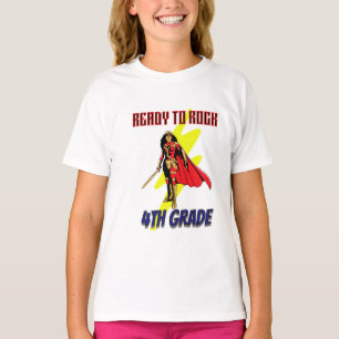 4th Grade Super Girl T-Shirt